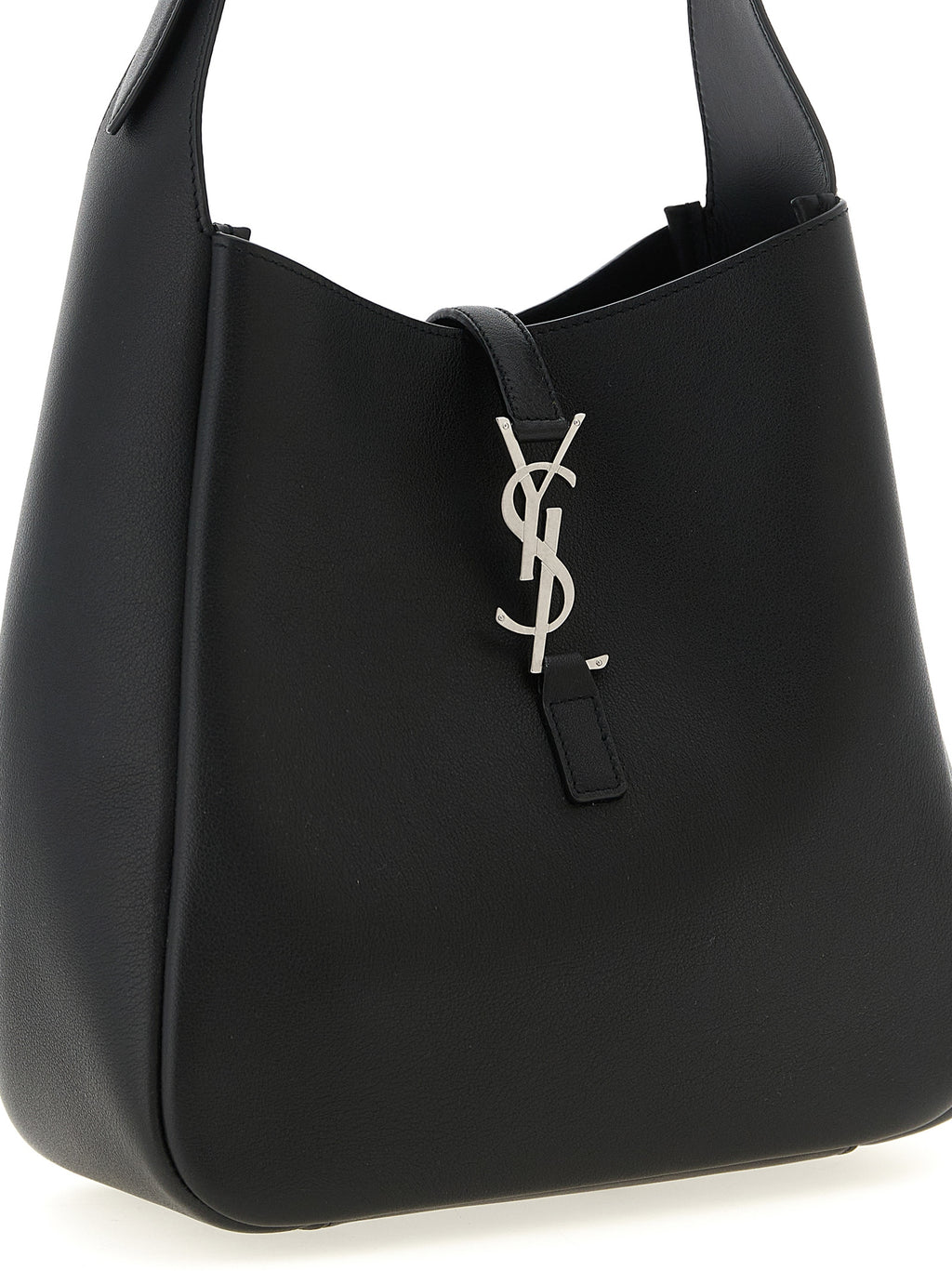 Saint Laurent Black Calfskin Shoulder Bag (Ref. SA330583BM) - Back view
