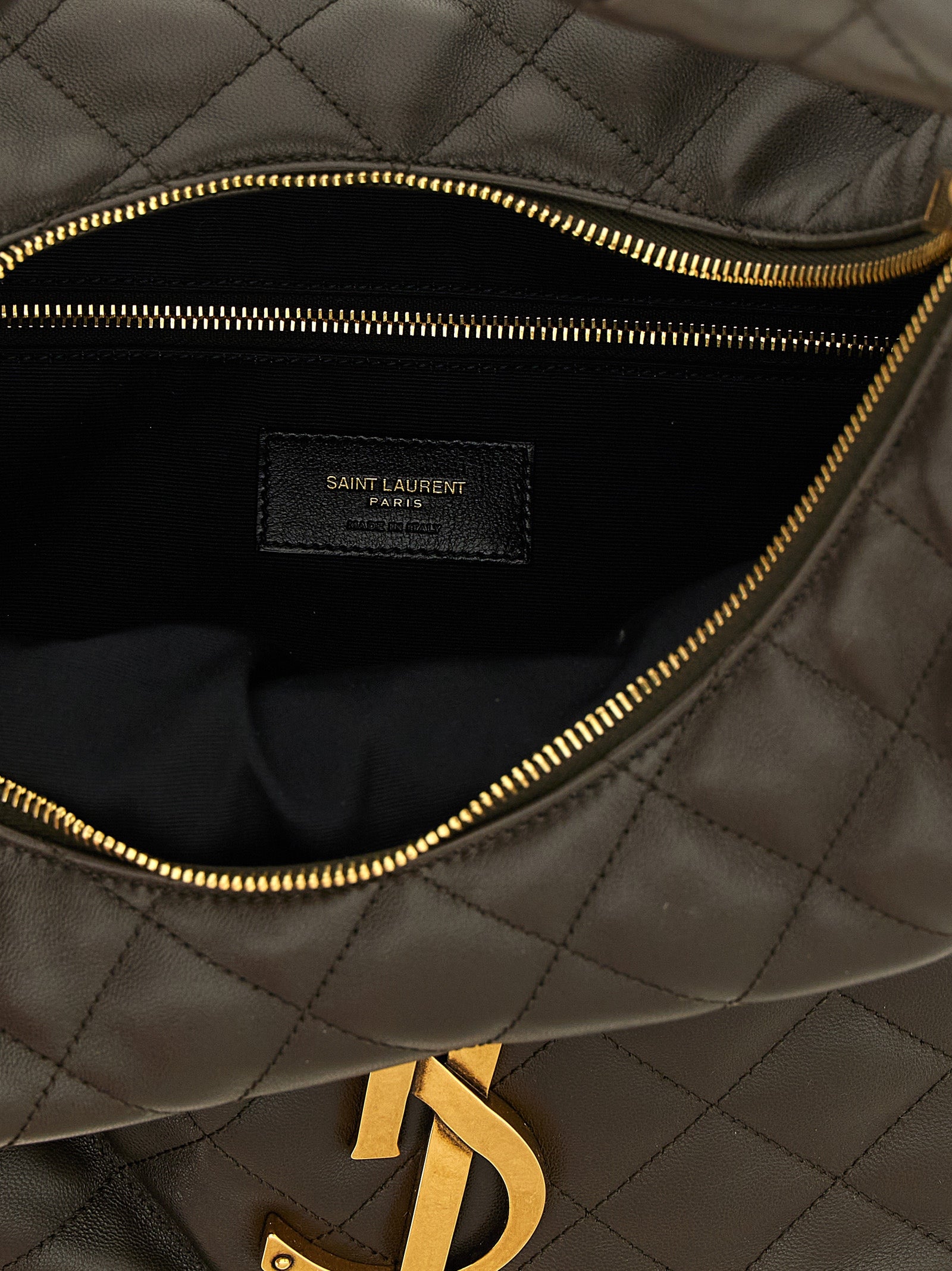 Saint Laurent Brown Lamb Leather Shoulder Bag (Ref. SA330708BM) - Detail view
