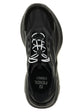 Fendi Black Calfskin Athletic Sneakers - Detail view