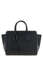 Saint Laurent Black Goatskin Handbag - Front view