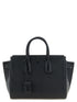 Saint Laurent Black Goatskin Handbag - Front view