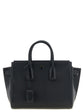 Saint Laurent Black Goatskin Handbag - Front view