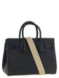 Saint Laurent Black Goatskin Handbag - Side view