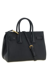 Saint Laurent Black Goatskin Handbag - Back view