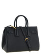 Saint Laurent Black Goatskin Handbag - Back view
