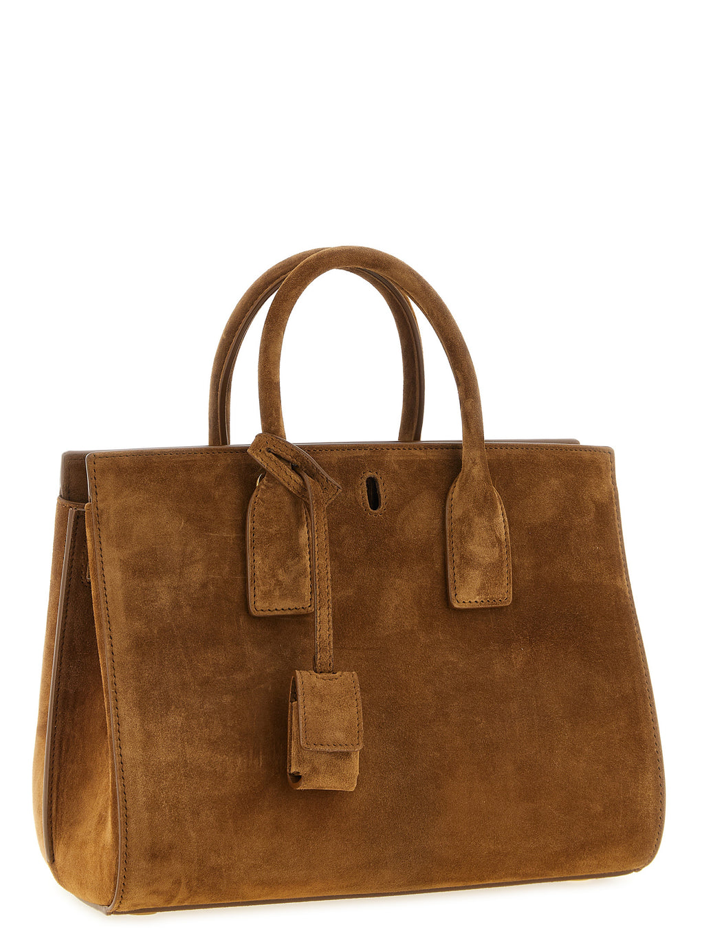 Saint Laurent Brown Calfskin Handbag (Ref. SA333127BM) - Detail view