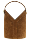 Saint Laurent Brown Calfskin Shoulder Bag (Ref. SA333142BM) - Front view
