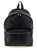 Saint Laurent Black Calfskin Backpack (Ref. SA333392BM) - Front view
