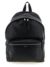 Saint Laurent Black Calfskin Backpack (Ref. SA333392BM) - Front view
