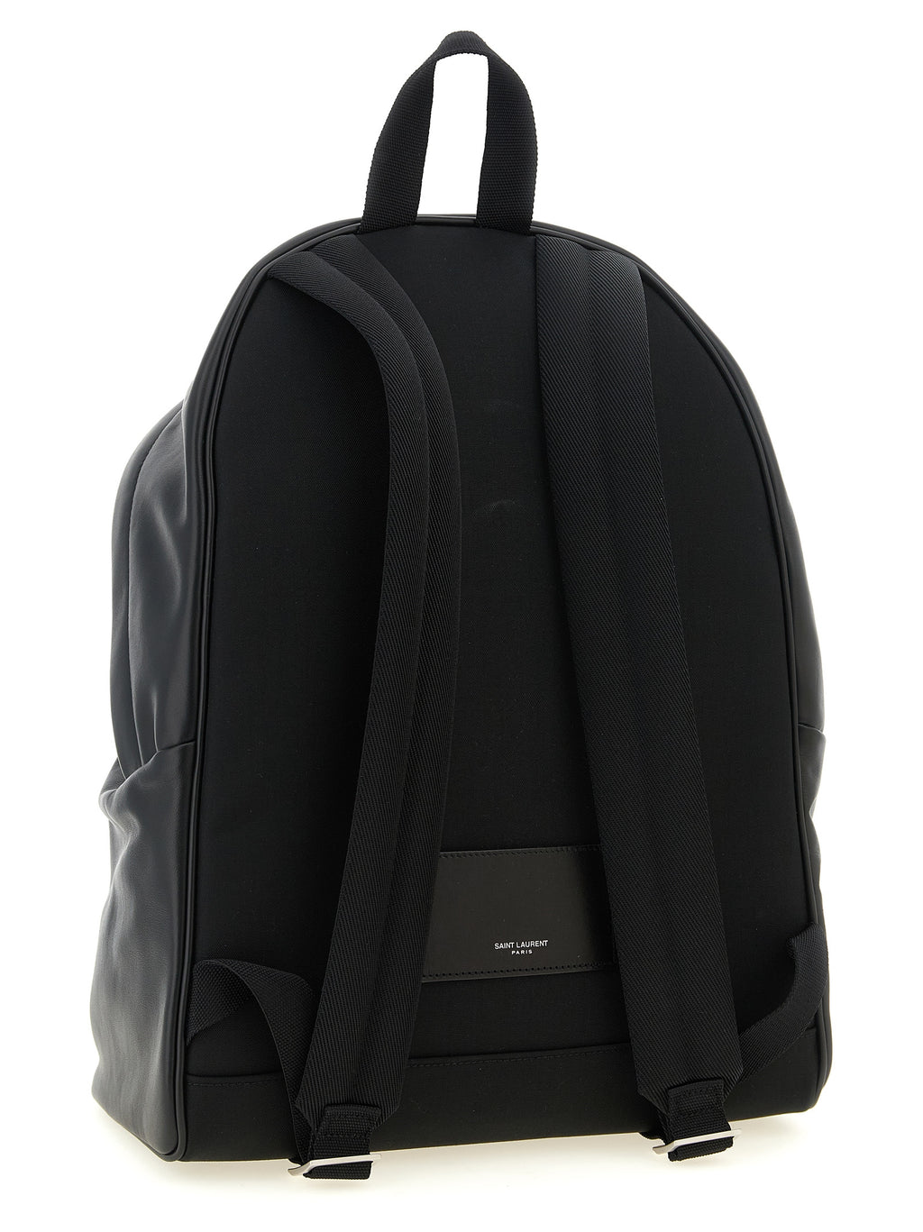 Saint Laurent Black Calfskin Backpack (Ref. SA333392BM) - Side view