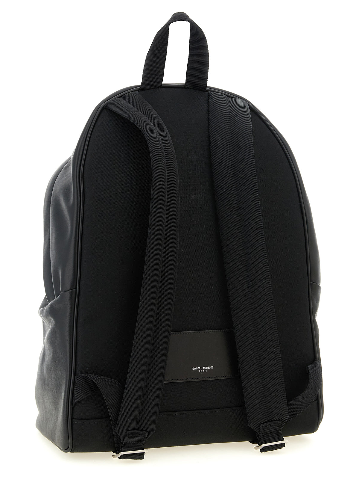 Saint Laurent Black Calfskin Backpack (Ref. SA333392BM) - Side view