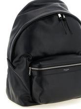 Saint Laurent Black Calfskin Backpack (Ref. SA333392BM) - Back view