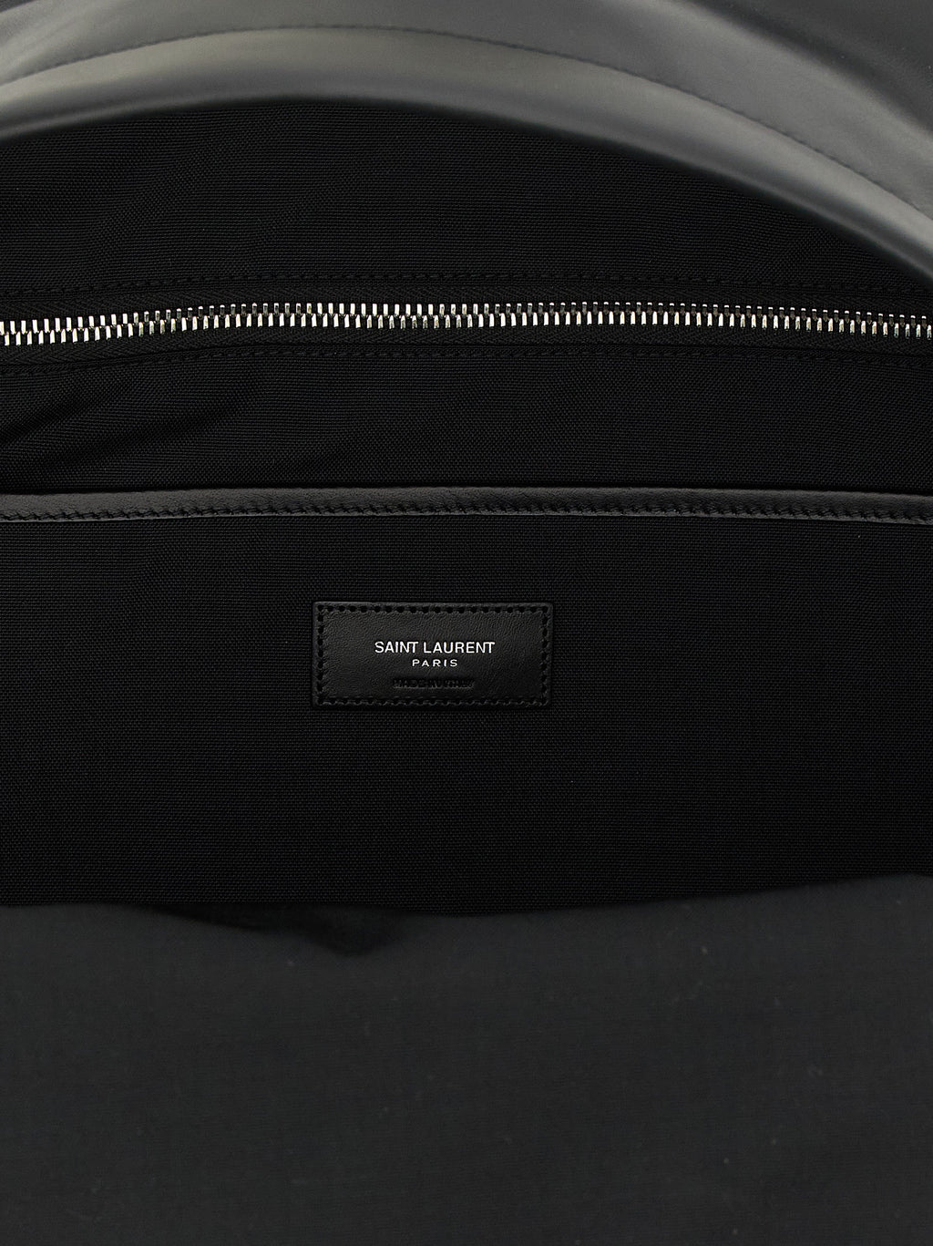 Saint Laurent Black Calfskin Backpack (Ref. SA333392BM) - Detail view