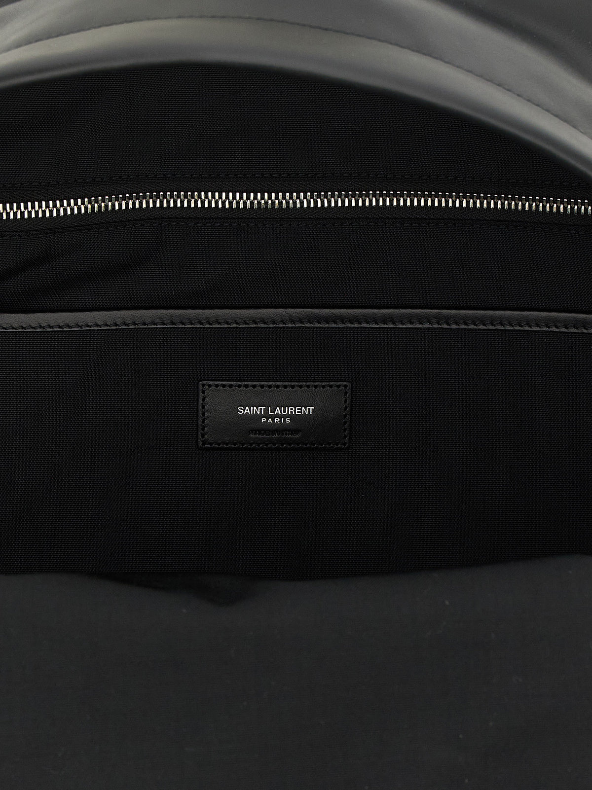 Saint Laurent Black Calfskin Backpack (Ref. SA333392BM) - Detail view