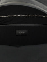 Saint Laurent Black Calfskin Backpack (Ref. SA333392BM) - Detail view