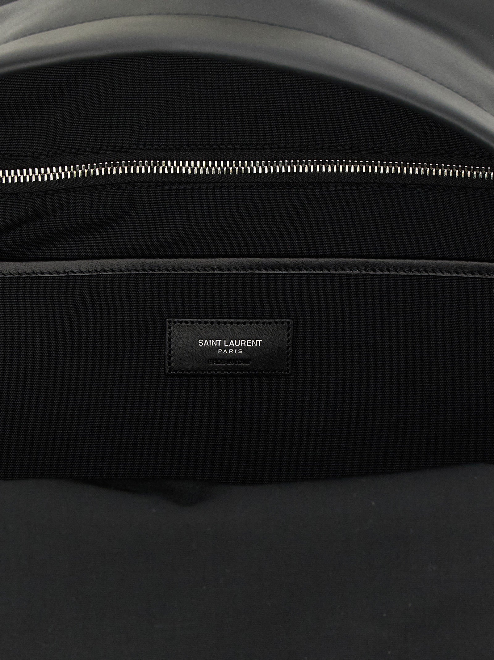 Saint Laurent Black Calfskin Backpack (Ref. SA333392BM) - Detail view