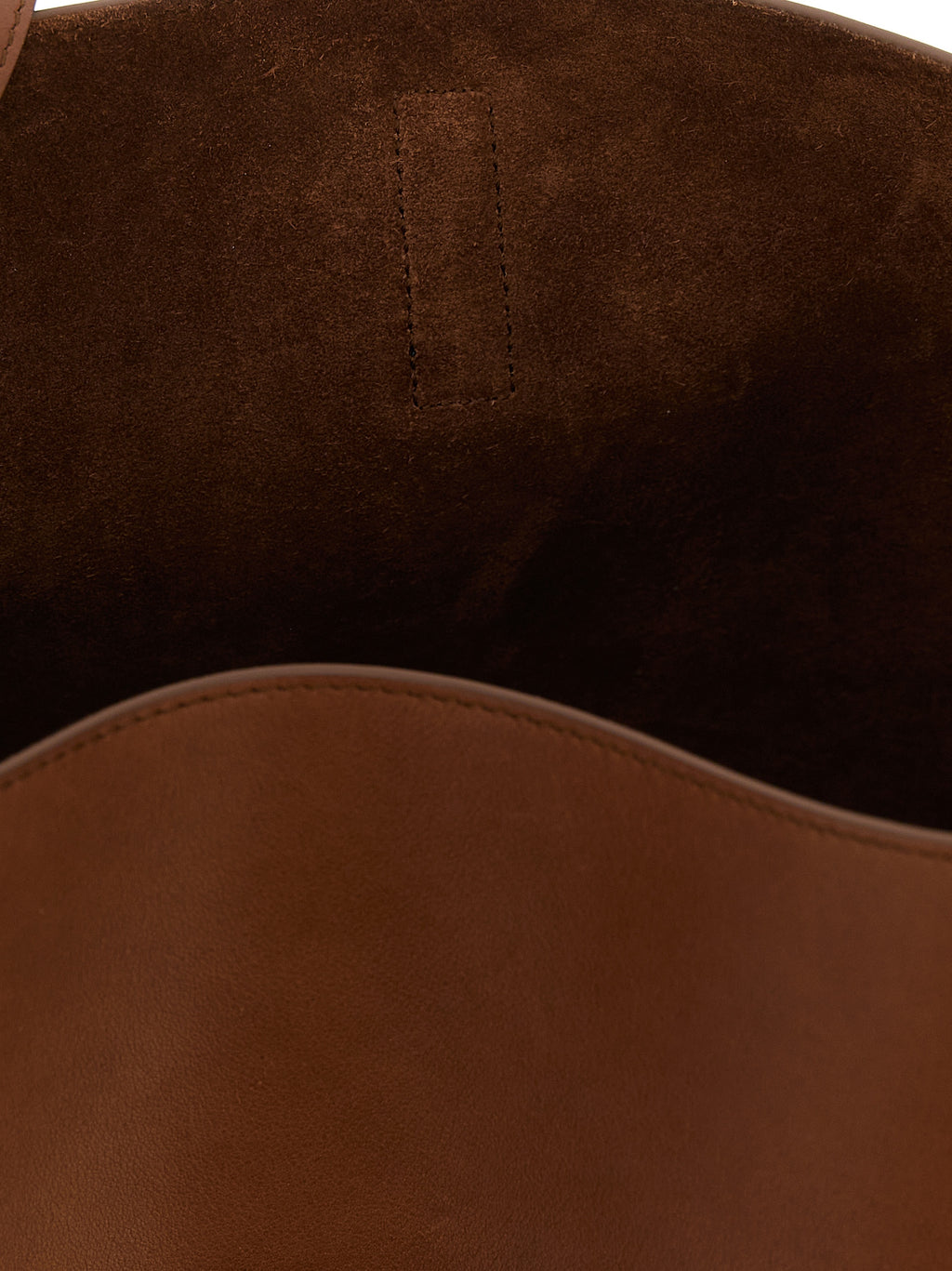 Saint Laurent Brown Calfskin Shoulder Bag (Ref. SA333705BM) - Detail view