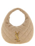 Saint Laurent Beige Lamb Leather Handbag - Front view