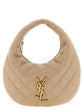 Saint Laurent Beige Lamb Leather Handbag - Front view