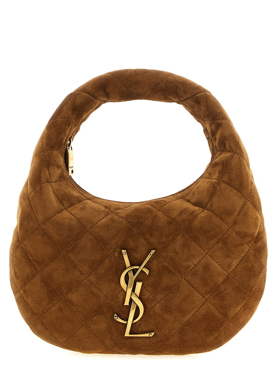 Saint Laurent Brown Calfskin Handbag (Ref. SA334509BM) - Front view