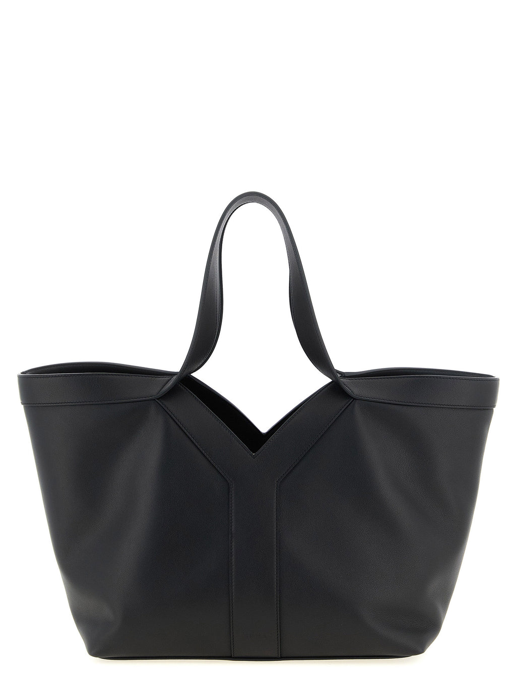 Saint Laurent Black Calfskin Tote Bag (Ref. SA334511BM) - Front view