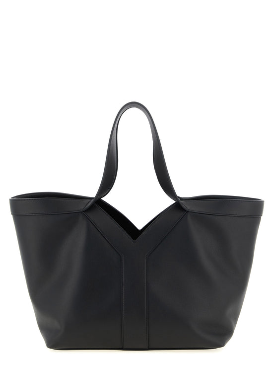 Saint Laurent Black Calfskin Tote Bag (Ref. SA334511BM) - Front view