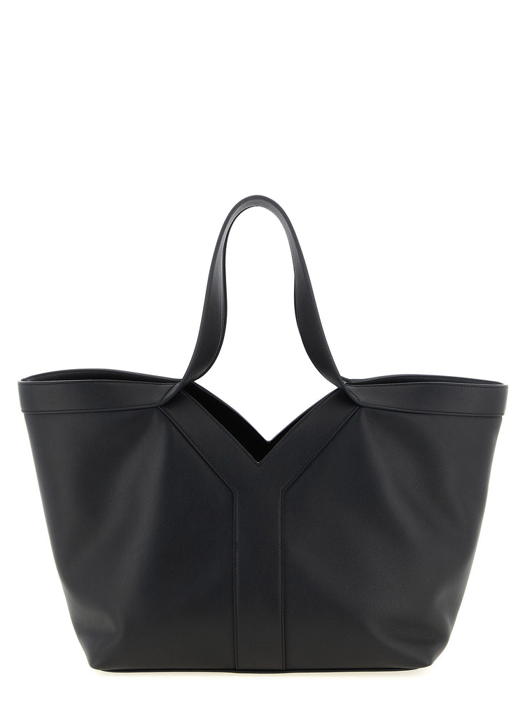 Saint Laurent Black Calfskin Tote Bag (Ref. SA334511BM) - Front view