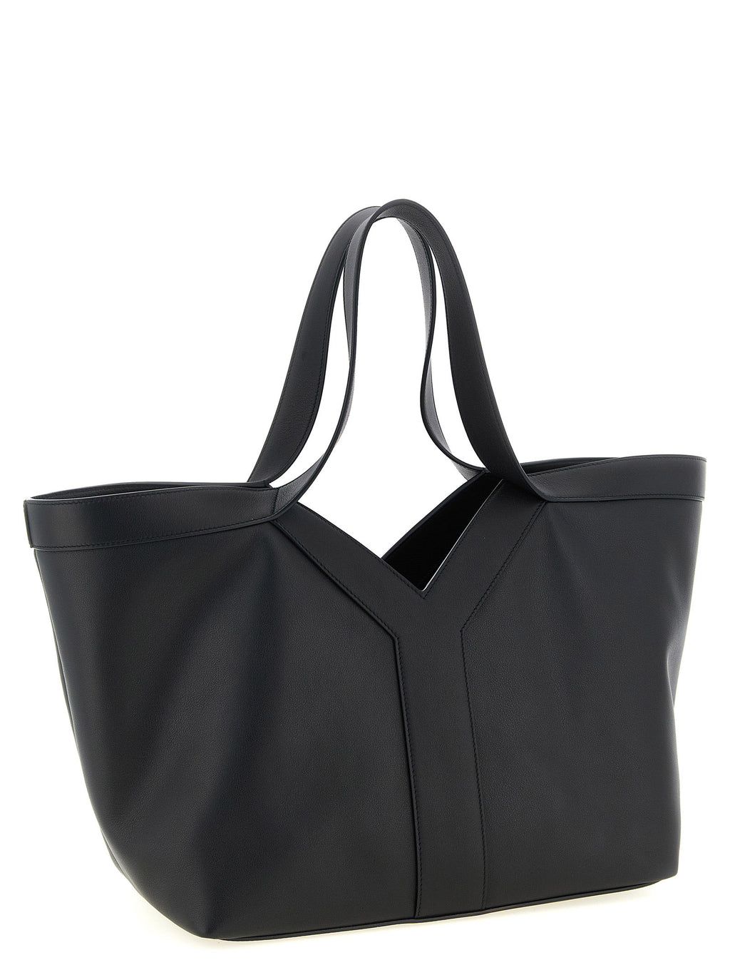 Saint Laurent Black Calfskin Tote Bag (Ref. SA334511BM) - Side view