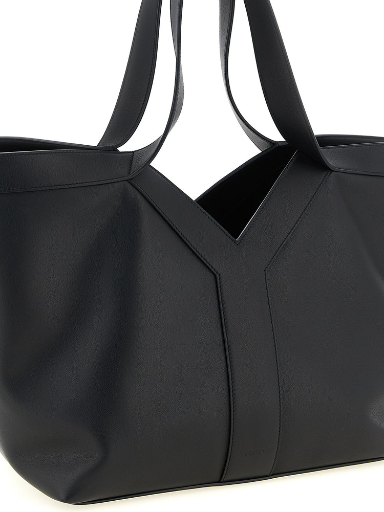 Saint Laurent Black Calfskin Tote Bag (Ref. SA334511BM) - Back view