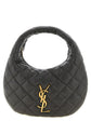 Saint Laurent Brown Lamb Leather Handbag - Front view