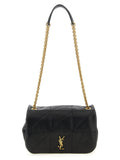 Saint Laurent Black Lamb Leather Shoulder Bag (Ref. SA335641BM) - Front view