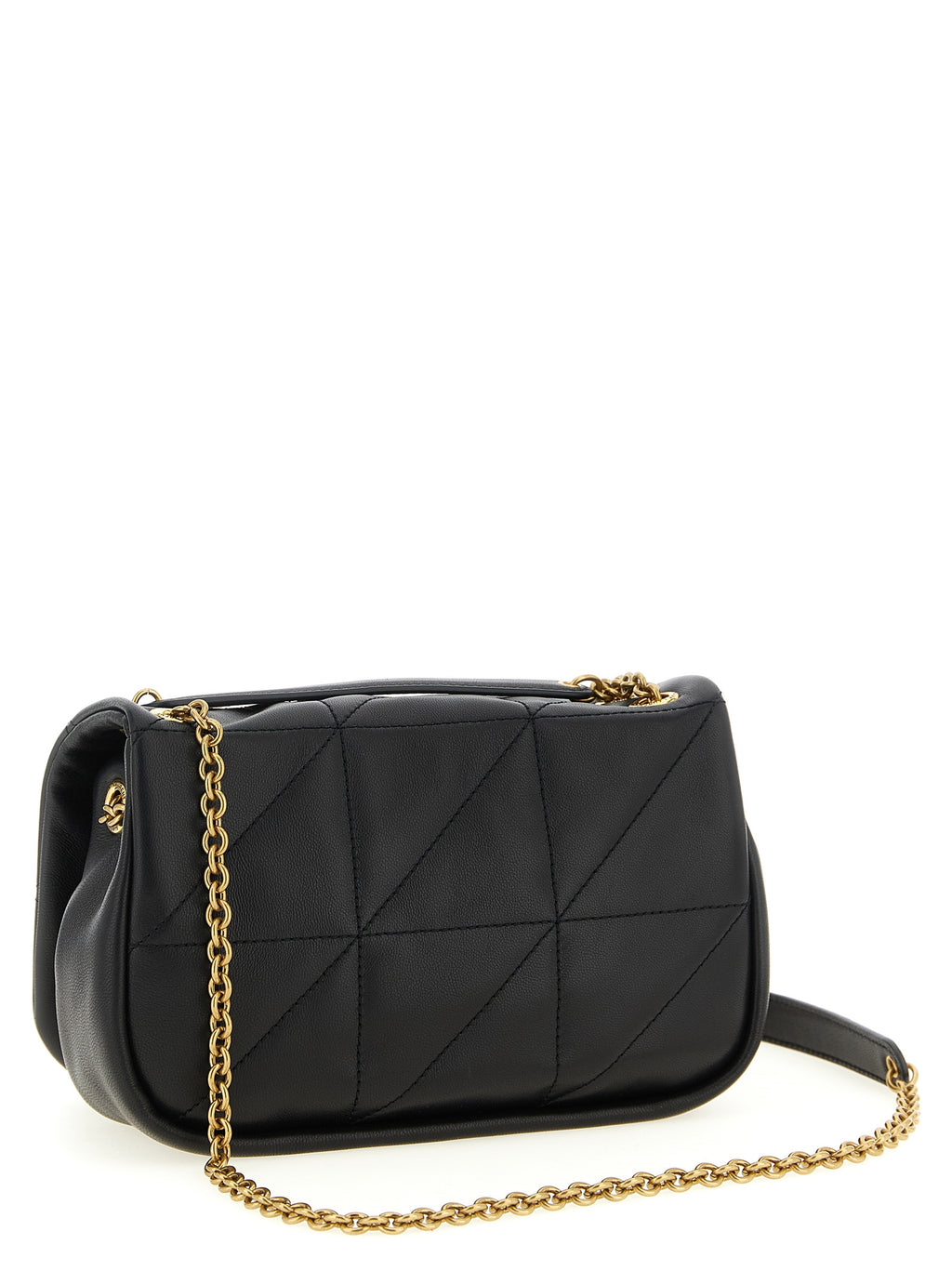 Saint Laurent Black Lamb Leather Shoulder Bag (Ref. SA335641BM) - Side view