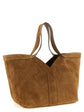 Saint Laurent Brown Calfskin Tote Bag - Side view