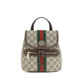Gucci Beige Fabric Backpack - Front view