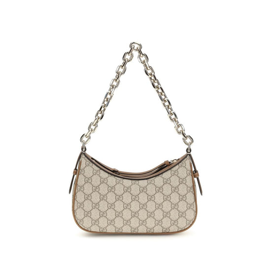 Gucci Beige Fabric Handbag - AW26 24×16.5cm - Front view