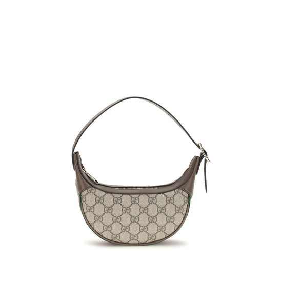 Gucci Beige Fabric Shoulder Bag - AW26 20x15cm - Front view