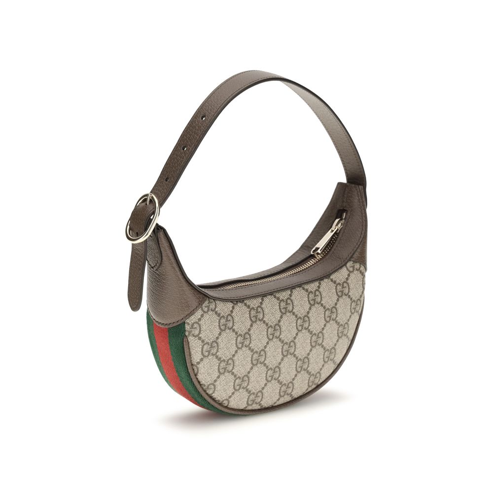 Gucci Beige Fabric Shoulder Bag - AW26 20x15cm - Back view