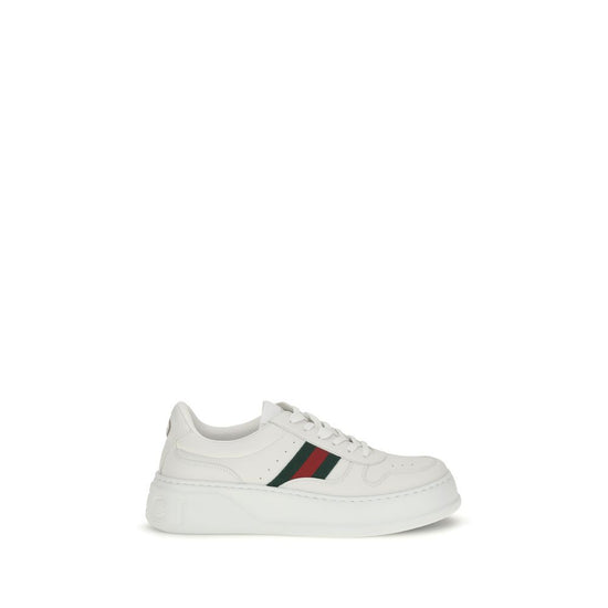 Gucci White Calf Leather Chunky Sneakers - AW26 (Ref. GU848317UPG409064) - Front view