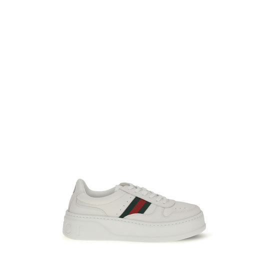 Gucci White Calf Leather Chunky Sneakers - AW26 (Ref. GU848307UPG409064) - Front view