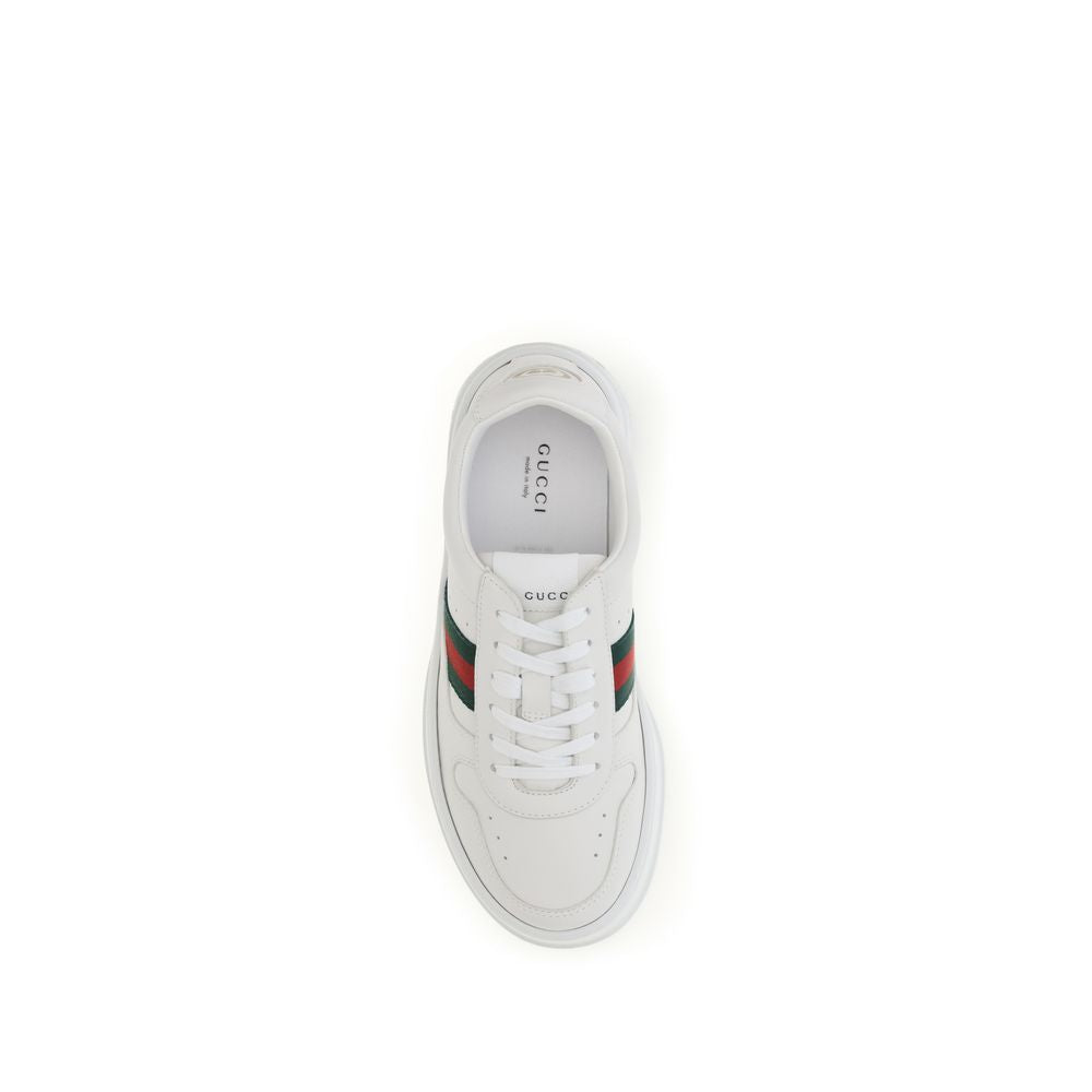 Gucci White Calf Leather Chunky Sneakers - AW26 (Ref. GU848307UPG409064) - Detail view