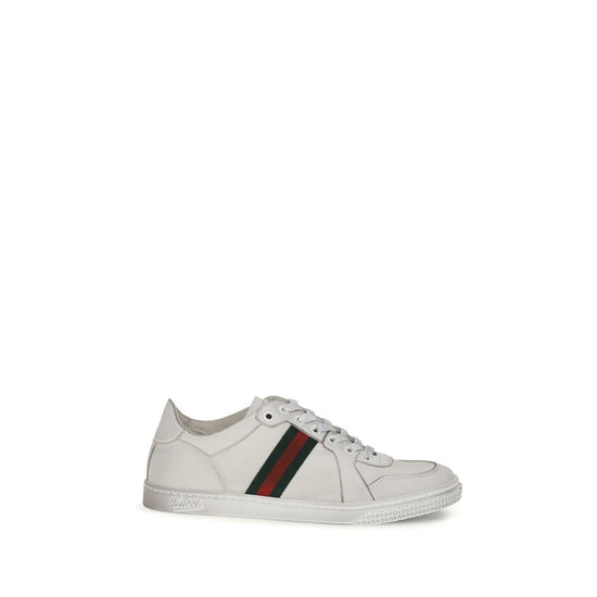 Gucci White Calf Leather Athletic Sneakers - AW26 (Ref. GU865056AAGFF9099) - Front view