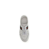 Gucci White Calf Leather Athletic Sneakers - AW26 (Ref. GU865056AAGFF9099) - Detail view
