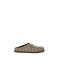 Gucci Beige Rubber Mules - Front view