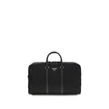 Prada Black Recycled Polyamide Luggage And Travel - SS26 45×28.5cm - Front view
