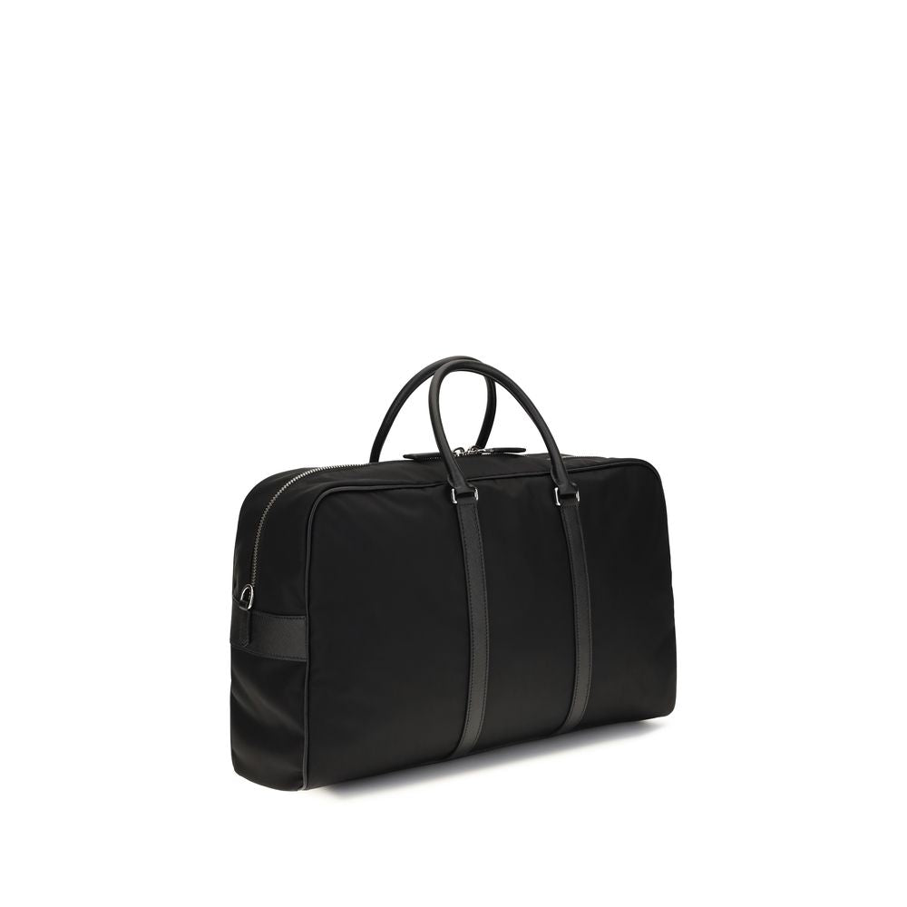 Prada Black Recycled Polyamide Luggage And Travel - SS26 45×28.5cm - Back view