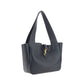 Saint Laurent Black Calf Leather Shoulder Bag - AW26 50x28cm - Side view