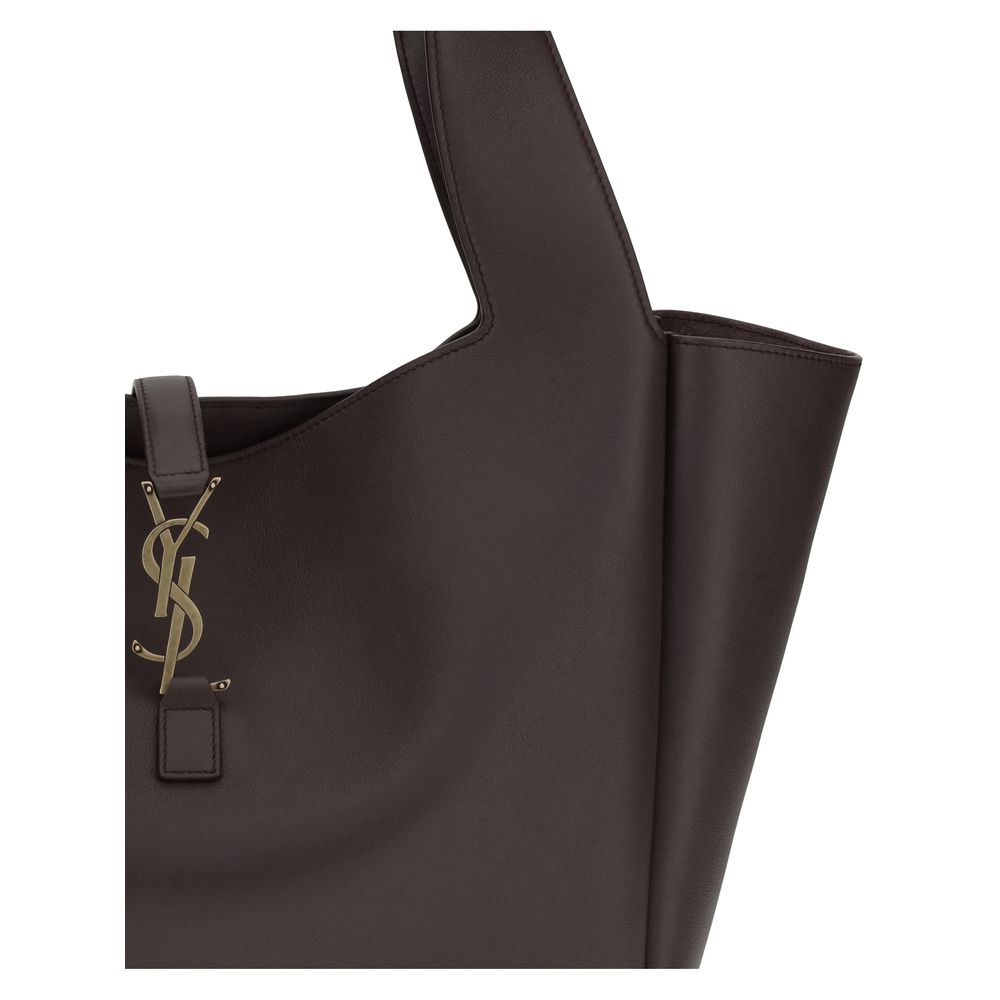 Saint Laurent Brown Calf Leather Shoulder Bag - AW26 50x28cm (Ref. SA763435AAAUQ6988BB) - Detail view