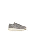 Prada Gray Recycled Polyamide Athletic Sneakers - Front view