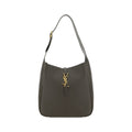 Saint Laurent Bicolor Calf Leather Shoulder Bag - AW26 22x21cm - Front view