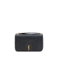 Saint Laurent Black Lamb Shoulder Bag - AW26 20x12cm (Ref. SA766754AAB321000BB) - Front view